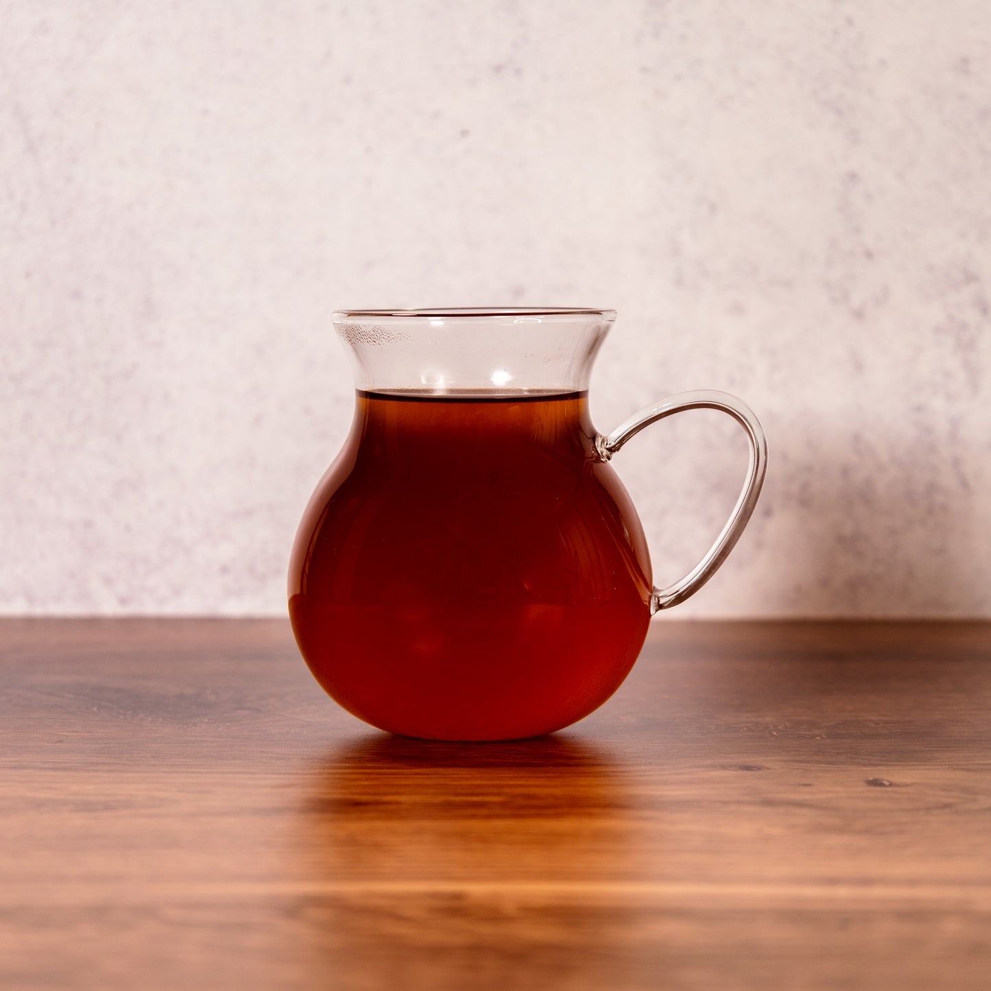 Turkish Tea/Coffee Glass Mug with Handle - Extra Large Size & Thicker Glass compared to Traditional Turkish Tea Cup, 1 PCS