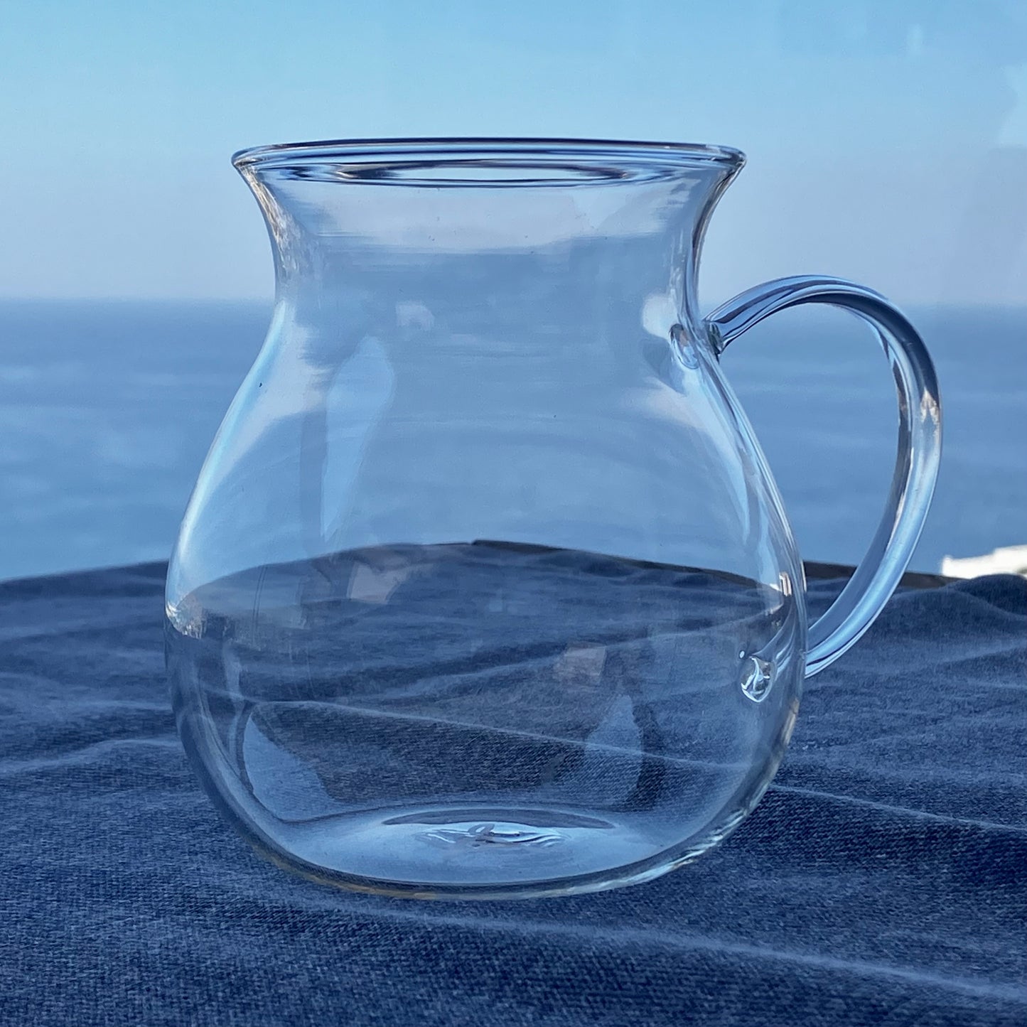 Turkish Tea/Coffee Glass Mug with Handle – 550mL Size, Wider Base for Stability, Fits Tea Infuser, Perfect for Tea/Coffee Lovers