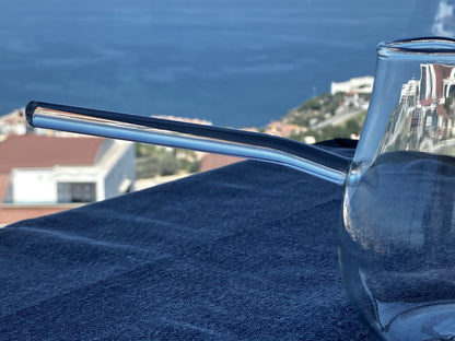 Glass Coffee Pot/Measuring Pitcher – Ergonomic Handle, Heat-Resistant Glass, 450mL Markings (Holds More)